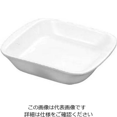 アズワン バウシャ 正角型 オードブル皿 5978 ホワイト 63-7111-23 1個（直送品）