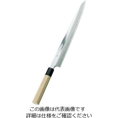 江部松商事 兼松作 鏡面仕上 柳刃庖丁 24cm 63-7115-06 1個（直送品）