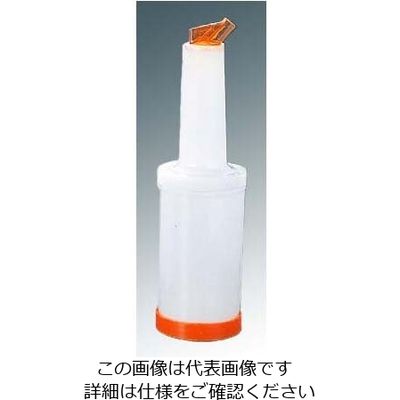 アズワン レディーサーブ 3800mL PSー801B(24)オレンジ 63-7123-70 1個（直送品）