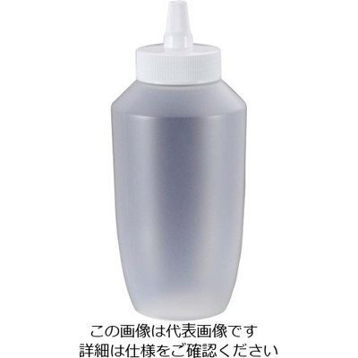 江部松商事 ドレッシングボトル(ネジキャップ式)HPPー740 740mL オレンジ 63-7123-12 1個（直送品）