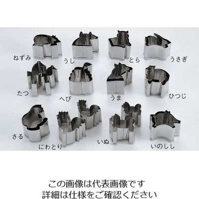 江部松商事 18ー8 手造抜型 十二支 たつ 大 63-7128-97 1個（直送品）