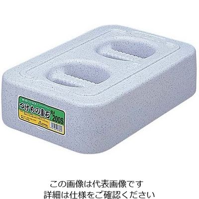 リス 角型 つけもの重石 #200S(20kg)ポリエチレン 63-7134-11 1個（直送品）