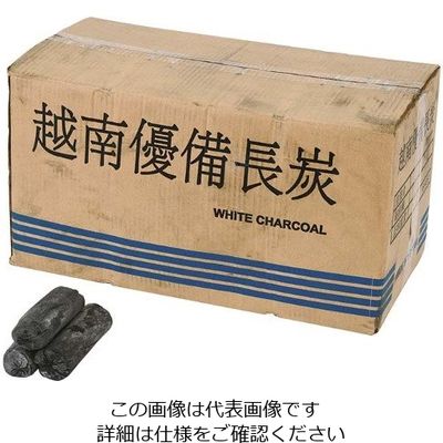 アズワン ユーカリ備長炭 切中丸 15kg入 63-7138-88 1個（直送品）