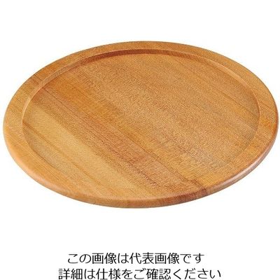 江部松商事 ステーキ&ピザプレート用木台(アルミ枠付用)31cm用 63-7140-85 1個（直送品）
