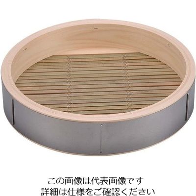 江部松商事 18ー0 中華セイロ ステンレス枠 身 27cm 63-7143-38 1個（直送品）