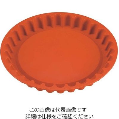 江部松商事 シリコンモールド FRT055 フルーツタルト 28cm 63-7145-23 1個（直送品）