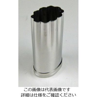 江部松商事 EBM 18ー0ステンレス パテ抜 小判菊 #1 63-7146-73 1個（直送品）