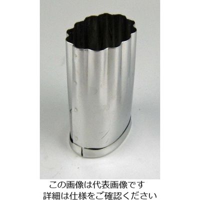 江部松商事 EBM 18ー0ステンレス パテ抜 小判菊 #2 63-7146-74 1個（直送品）