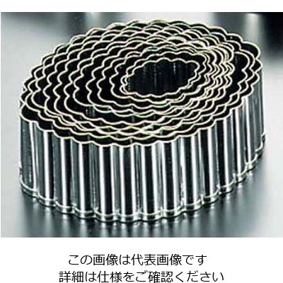 江部松商事 EBM 18ー0ステンレス パテ抜 ボート 12pcsセット 63-7147-36 1セット(12個)（直送品）