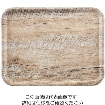 江部松商事 ヴィンテージウッド調トレー 艶消しノンスリップ MA2028E86 ライトオーク 63-7152-24 1個（直送品）