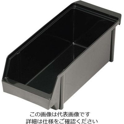 江部松商事 EBM オーガナイザーボックス ブラック 63-7155-72 1個（直送品）
