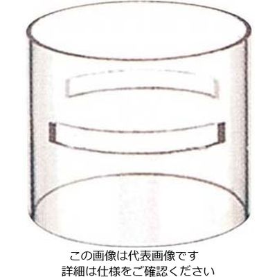 江部松商事 ブッフェステーション ユニットベース クリア(連結用カット付)C1210(S)Φ120×100 63-7157-01 1個（直送品）