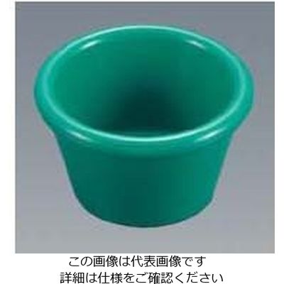 江部松商事 ジェスナーラメキン プレーン(メラミン)0393 グリーン 3oz 63-7157-92 1個（直送品）