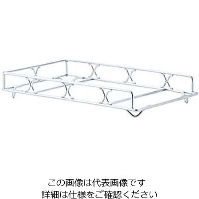 和田助製作所 電気ビュッフェウォーマー用ワイヤースタンド ステンレス 63-7158-57 1個（直送品）