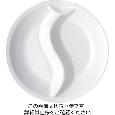 江部松商事 丸型・中華電磁サーバー専用セラミックフードパン仕切付34cm用 65ー643ー2CY 63-7160-45 1個（直送品）