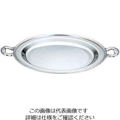 アズワン UK 18ー8 バロン 丸チューフィングディッシュ用 フードパン 浅型 13インチ 63-7161-13 1個（直送品）