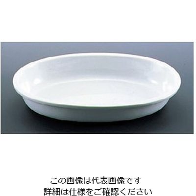 江部松商事 UK 小判 チューフィング用陶器 20インチ用(2枚組) 63-7161-18 1組(2枚)（直送品）