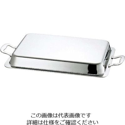 アズワン UK 18ー8 ユニット 角湯煎 Eカバー スタッキング式 18吋 63-7163-57 1個（直送品）