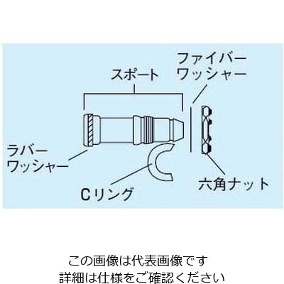アズワン キャンブロ スポートセット用 ラバーワッシャー12304(12307) 63-7164-75 1個（直送品）