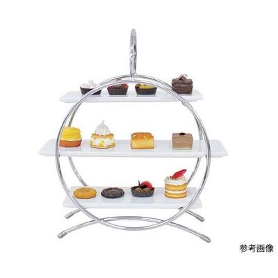 アズワン アフターヌーンティースタンド PA40328S 63-7165-20 1個（直送品）