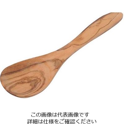 リビングカマトク ドリス・オリーブ ワイドスプーン 63-7165-43 1個（直送品）