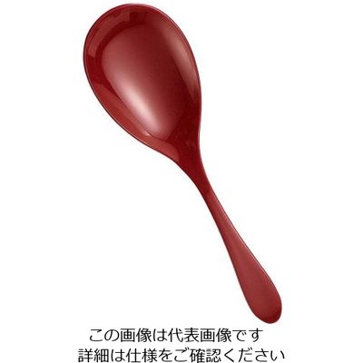 江部松商事 ビッグスプーン 朱 1500431 63-7165-46 1個（直送品）