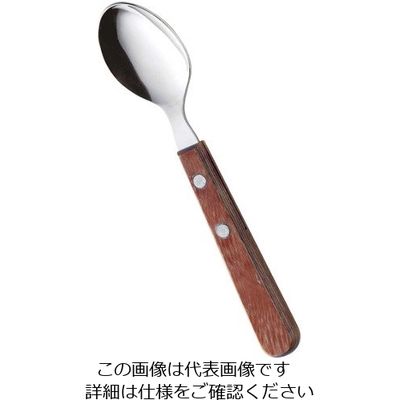 高桑金属 強化木カトラリー ティースプーン 508532 63-7180-99 1個（直送品）