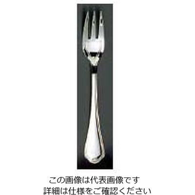 江部松商事 EBM 18ー8 シェルブール(銀メッキ付)フィッシュフォーク(S・H) 63-7178-02 1個（直送品）
