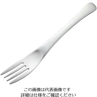 アズワン アルミ デザートフォーク アルマイト シルバー加工(1個箱) 63-7181-08 1個（直送品）