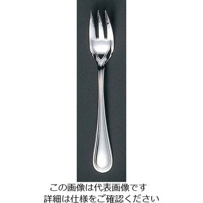 江部松商事 EBM 18ー8 セシリア(銀メッキ付)フィッシュフォーク(S・H) 63-7178-91 1個（直送品）