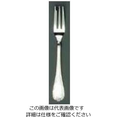 江部松商事 EBM 18ー8 ブローニュ(銀メッキ付)ケーキフォーク 63-7177-37 1個（直送品）