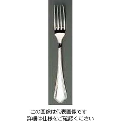 江部松商事 EBM 18ー8 シェルブール(銀メッキ付)デザートフォーク 63-7177-66 1個（直送品）