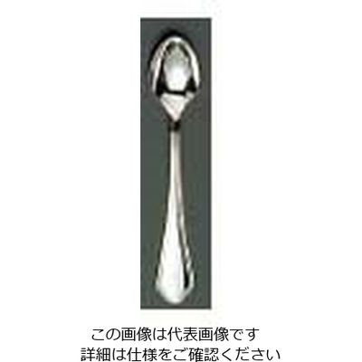 江部松商事 EBM 18ー8 シェルブール(銀メッキ付)デミタススプーン 63-7177-72 1個（直送品）