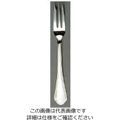 江部松商事 EBM 18ー8 シェルブール(銀メッキ付)ケーキフォーク 63-7177-82 1個（直送品）