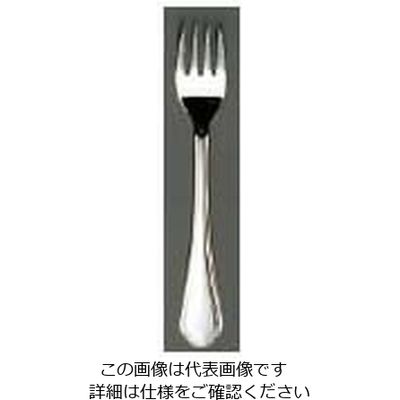 江部松商事 EBM 18ー8 シェルブール(銀メッキ付)サラダフォーク 63-7177-87 1個（直送品）