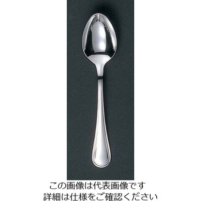江部松商事 EBM 18ー8 セシリア(銀メッキ付)デザートスプーン 63-7178-57 1個（直送品）