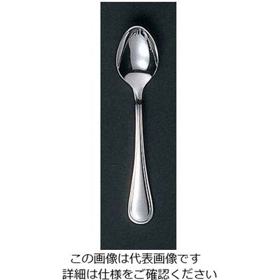 江部松商事 EBM 18ー8 セシリア(銀メッキ付)コーヒースプーン 63-7178-61 1個（直送品）
