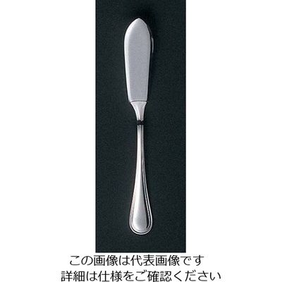 江部松商事 EBM 18ー8 セシリア(銀メッキ付)バターナイフ 63-7178-64 1個（直送品）