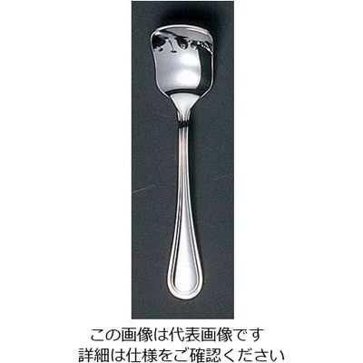 江部松商事 EBM 18ー8 セシリア(銀メッキ付)アイスクリームスプーン 63-7178-68 1個（直送品）