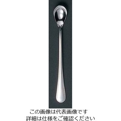 江部松商事 EBM 18ー8 セシリア(銀メッキ付)ソーダスプーン 63-7178-74 1個（直送品）