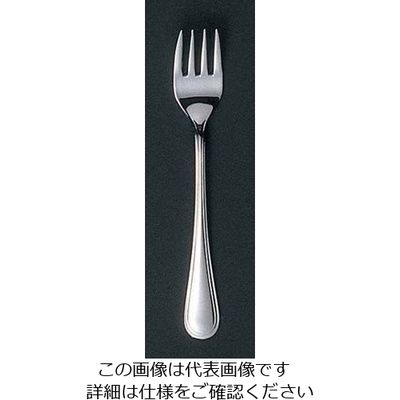 江部松商事 EBM 18ー8 セシリア(銀メッキ付)サラダフォーク 63-7178-77 1個（直送品）