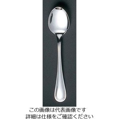 江部松商事 EBM 18ー8 セシリア(銀メッキ付)フィッシュソーススプーン 63-7178-80 1個（直送品）