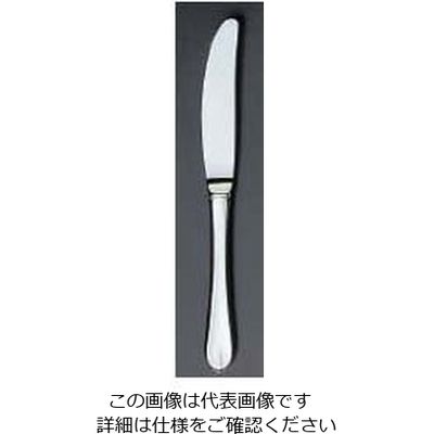 江部松商事 EBM 18ー8 リモージュ(銀メッキ付)テーブルナイフ(H・H)ノコ刃付 63-7178-99 1個（直送品）