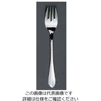 江部松商事 EBM 18ー8 リモージュ(銀メッキ付)サラダフォーク 63-7179-24 1個（直送品）