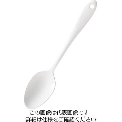 ワダコーポレーション ホーローカトラリー ナポリ(ホワイト)ティースプーン 63-7180-30 1個（直送品）
