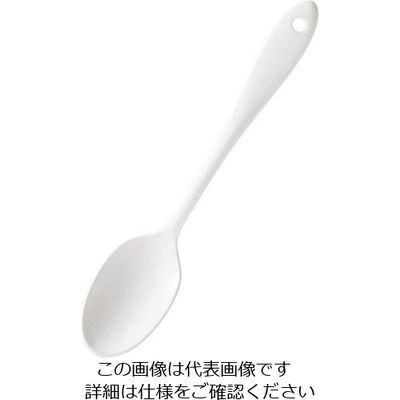 ワダコーポレーション ホーローカトラリー ナポリ(ホワイト)コーヒースプーン 63-7180-31 1個（直送品）
