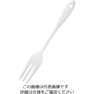 ワダコーポレーション ホーローカトラリー ナポリ(ホワイト)ヒメフォーク 63-7180-32 1個（直送品）