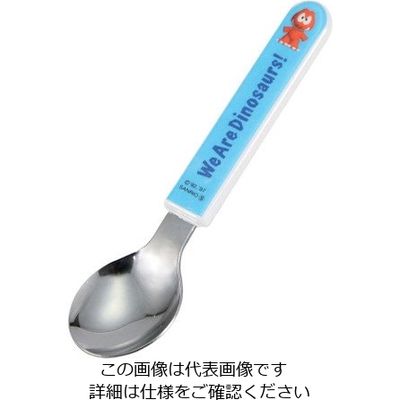 江部松商事 メラミン 子供食器 ダイナソワーズ スプーン MCーS1D 63-7181-61 1個（直送品）