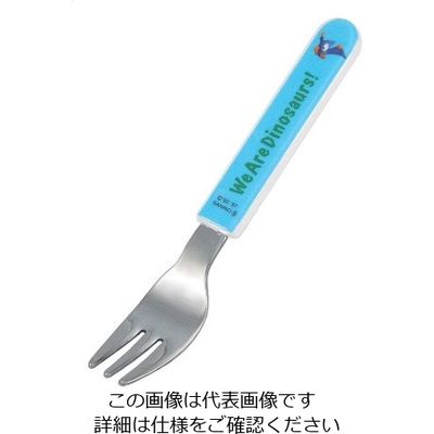 江部松商事 メラミン 子供食器 ダイナソワーズ フォーク MCーF1D 63-7181-62 1個（直送品）