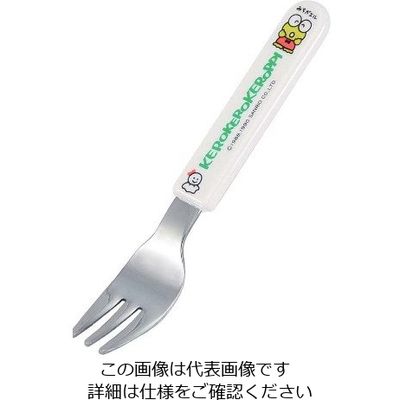 江部松商事 メラミン 子供食器 ケロケロケロッピー フォーク MCーF1K 63-7181-64 1個（直送品）